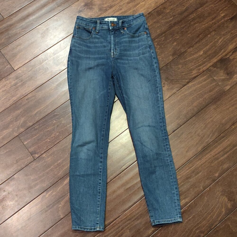 Madewell Curvy High Rise Skinny Crop Jeans SIZE 26